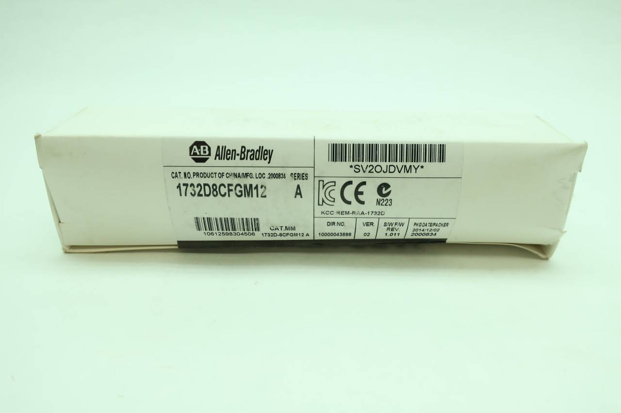 Allen Bradley 1732D8CFGM12 Armorblock I/o Module Ser A