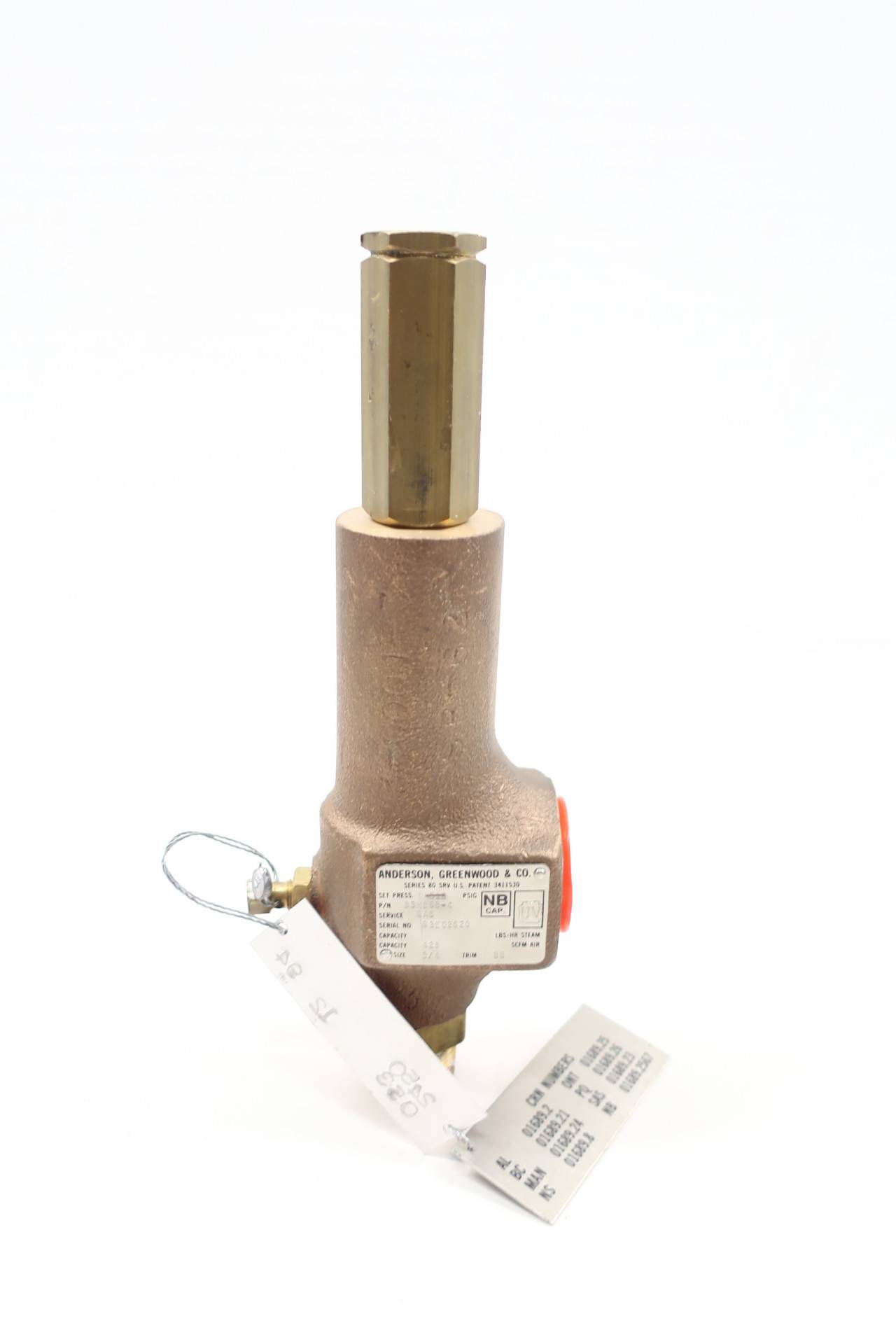 Anderson Greenwood 83MB684 Relief Valve 428scfm 3/4in Npt
