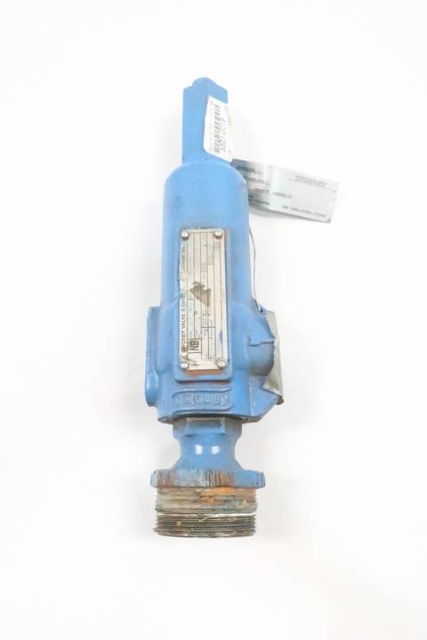 CROSBY VALVE & GAGE JR-CE Steel FLANGED Relief Valve 890SCFM 600PSI 1IN CROSBY VALVE & GAGE JR-CE Steel FLANGED Relief Valve 890SCFM 600PSI 1IN