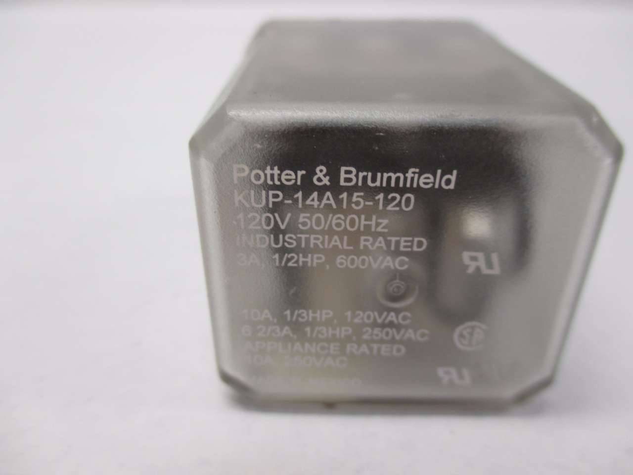 Details about   Potter & Brumfield KUP14A15 Relay 240VAC