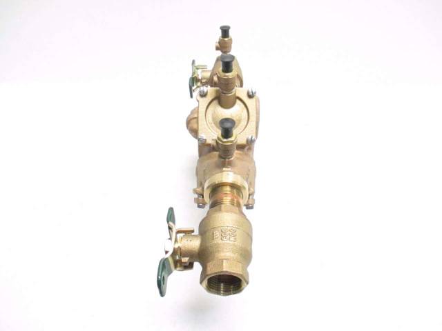 Watts 909 Qt Rpz Backflow Preventer 1 In Npt Threaded Check Valve D503224