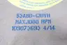 NORTON 53A80-G10VH GRINDING WHEEL 30IN X 3IN X 12IN thumbnail 4