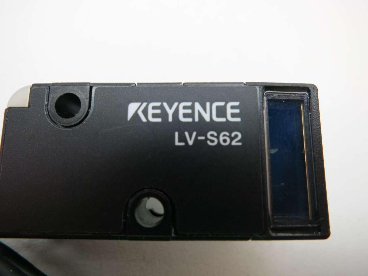 KEYENCE LV-S62 AREA LASER SENSOR HEAD D509695