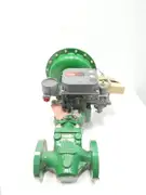 FISHER EZ 657 SIZE 34I DVC6200HW2 PNEUMATIC STEEL FLANGED CONTROL VALVE 1IN 300