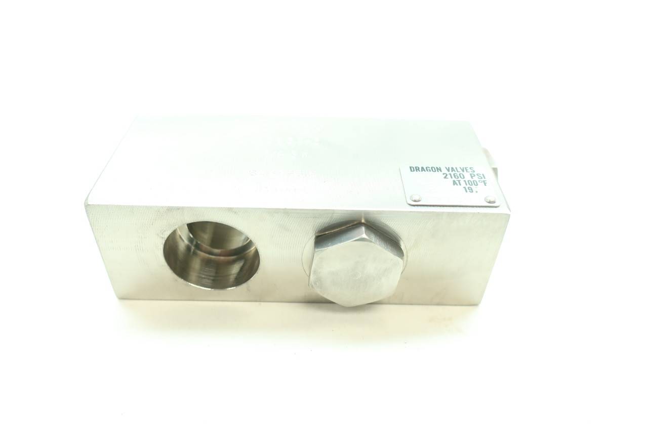 Dragon Valves 106353 Stainless Vent Valve 3/4in Socket Weld