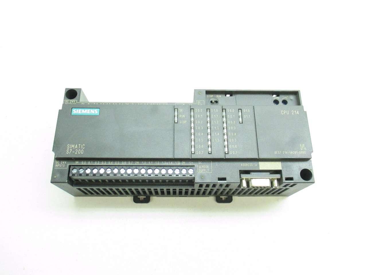 Siemens Simatic S7 6ES7 214-1AC01-0XB0 CPU 214 
