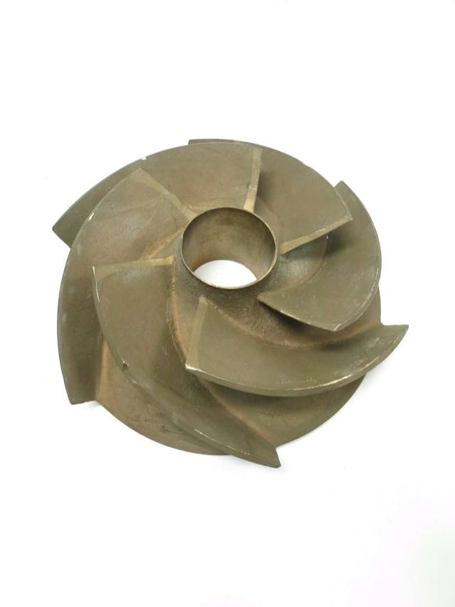 T3FA100 103/8 IN OD 6VANE BRONZE PUMP IMPELLER D512991