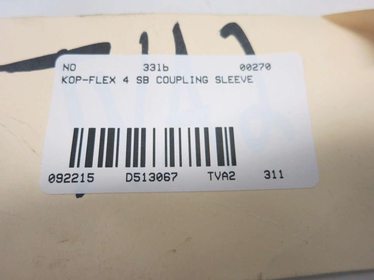 4F EB Sleeve 662384104110 A216AES New KOP-FLEX Size 4 Fasts No