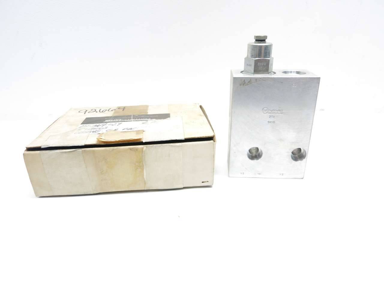 NEW NO BOX SUN HYDRAULICS ZTK ZTK