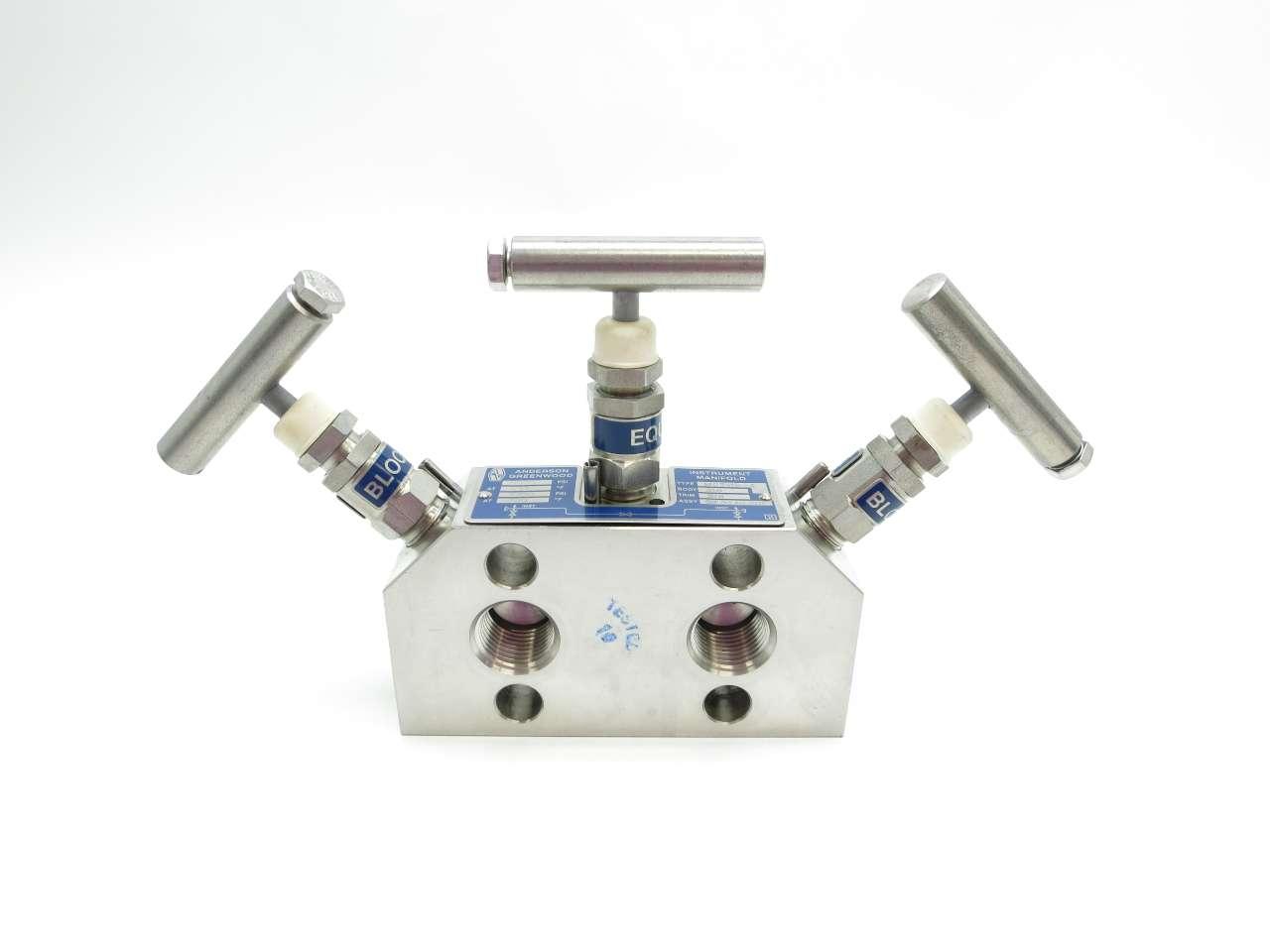 Details about   NEW ANDERSON GREENWOOD MC3VIS-4 INSTRUMENT MANIFOLD MC3VIS4 