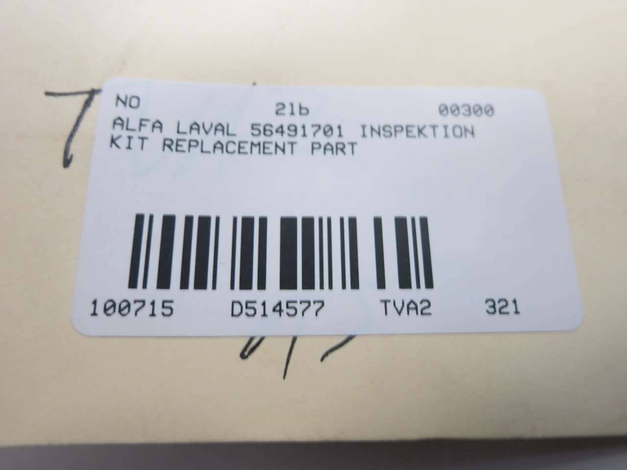 Alfa Laval 564 917-01 Pump Inspektion Kit D514577