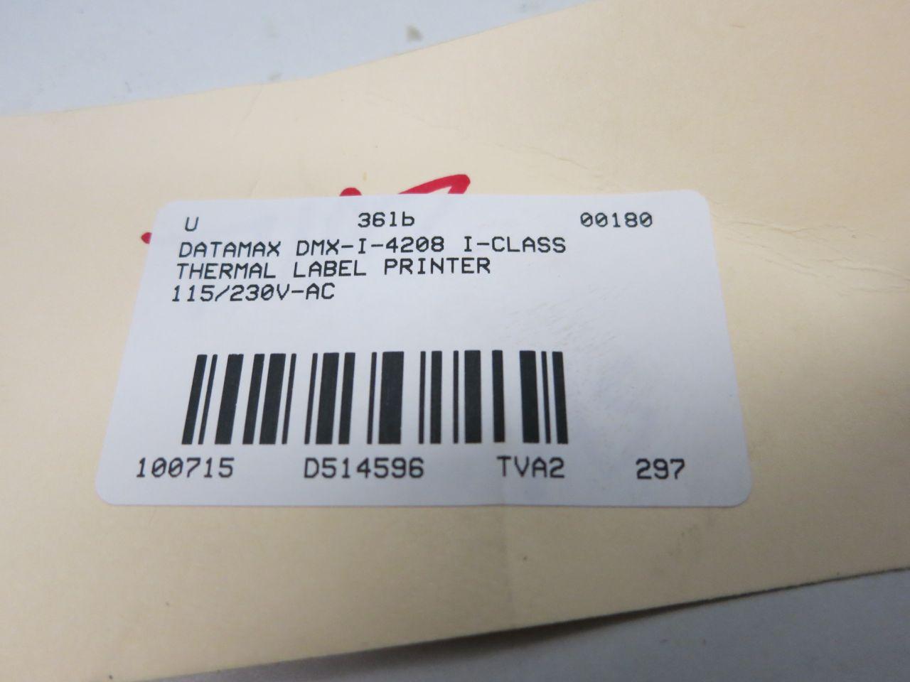 datamax i class label dmx-i-4208