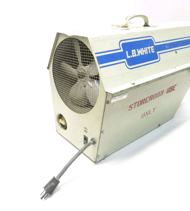 LB WHITE MODEL 296 155K BTU/HR CONSTRUCTION HEATER 115VAC D516955