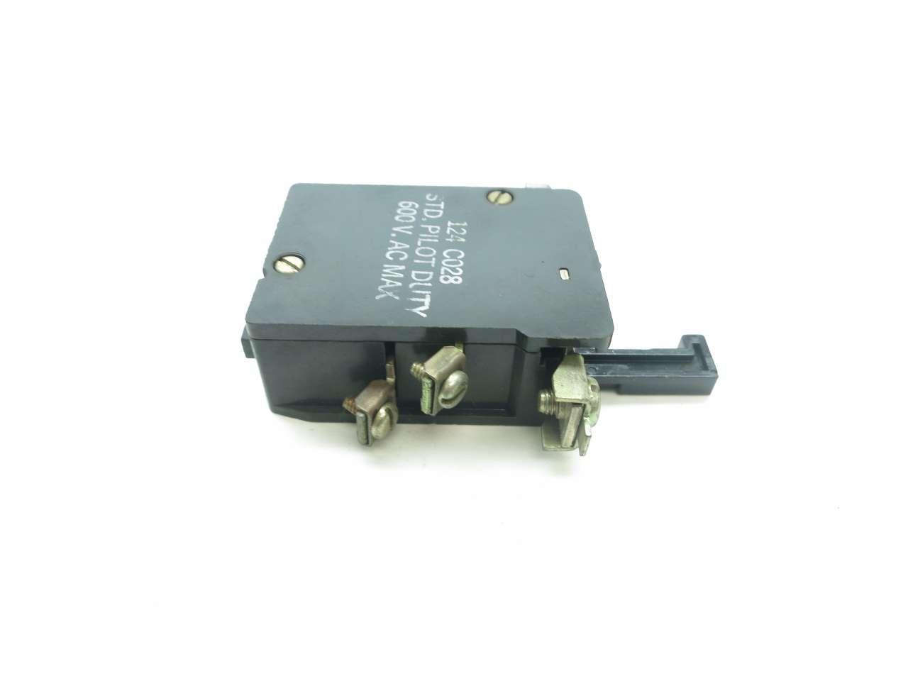 Used GE CR124C028 Overload Relay