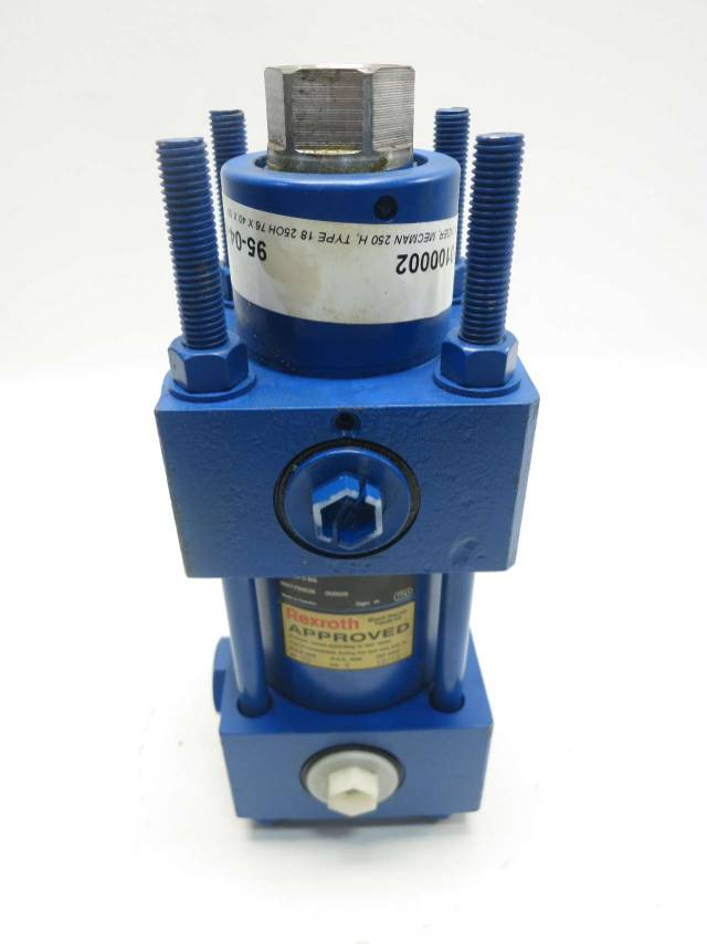 BOSCH REXROTH 250H/M18/76/40/15/FSBS DOUBLE ACTING HYDRAULIC CYLINDER