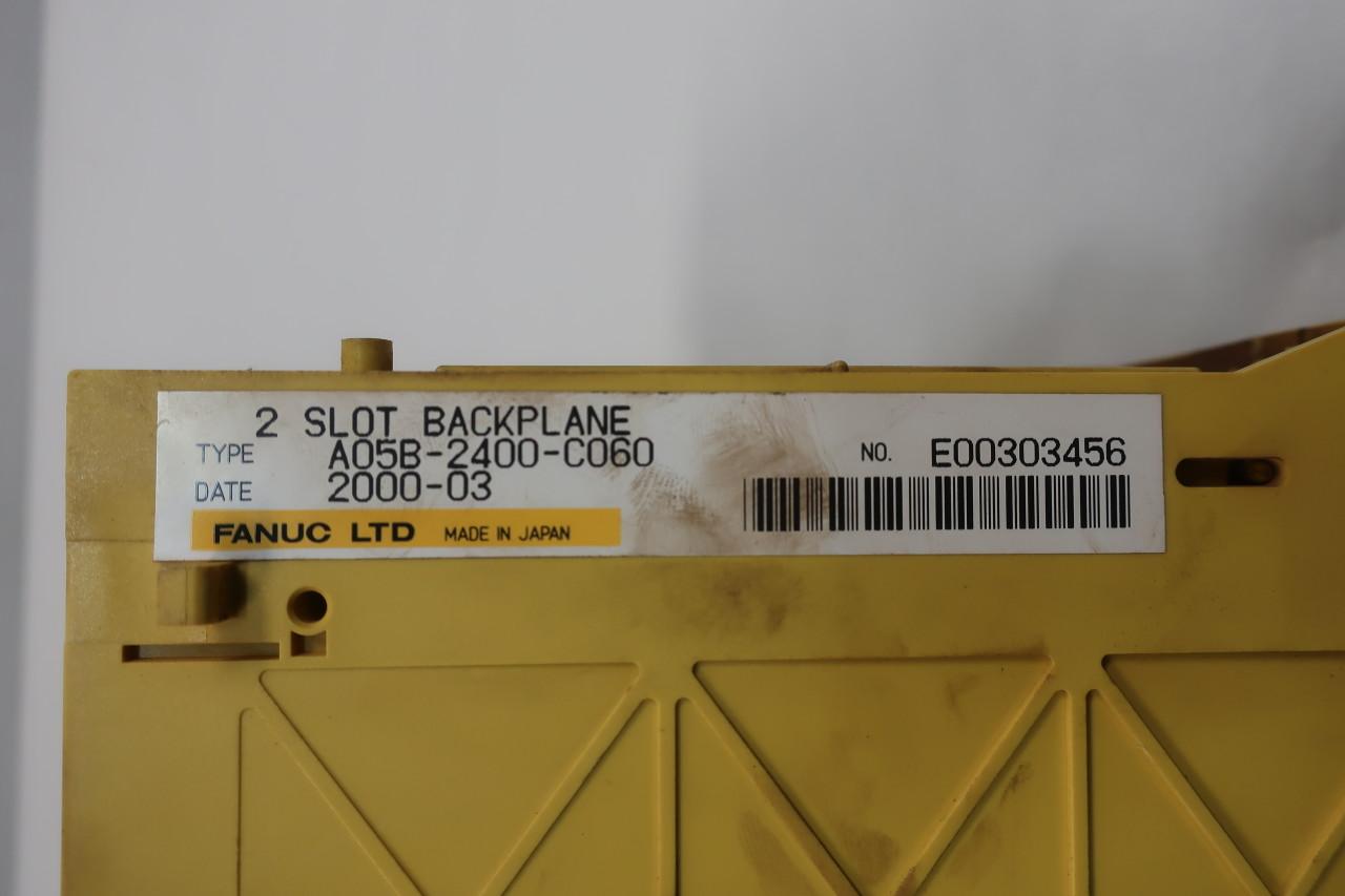 Fanuc A05B-2400-C060 2-slot Backplane Module