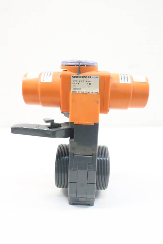 FISCHER 199.223.138 TYPE 346 PNEUMATIC PVC 2IN BALL VALVE D632129