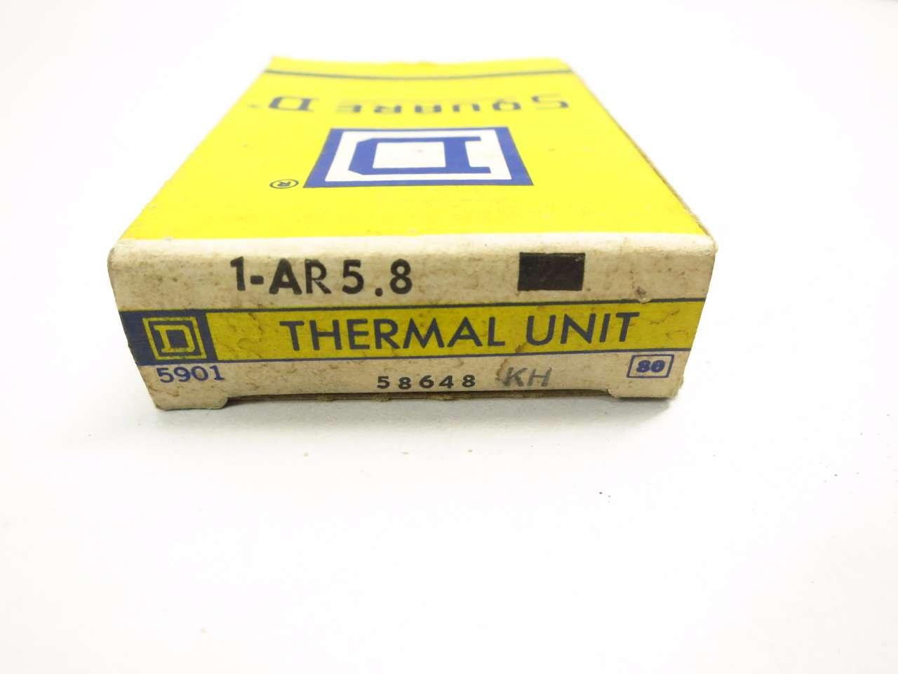 NEW Square D AR5.8 Overload Relay Thermal Unit 