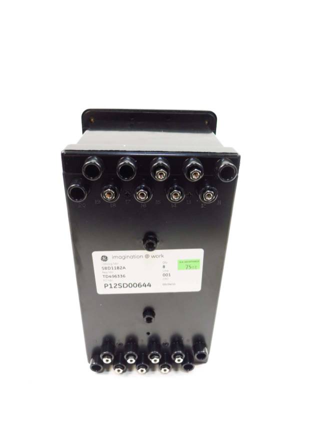 GE 12SBD11B2A STATIC BUS DIFFERENTIAL RELAY 50350VAC 0.5/2A REV A D523397