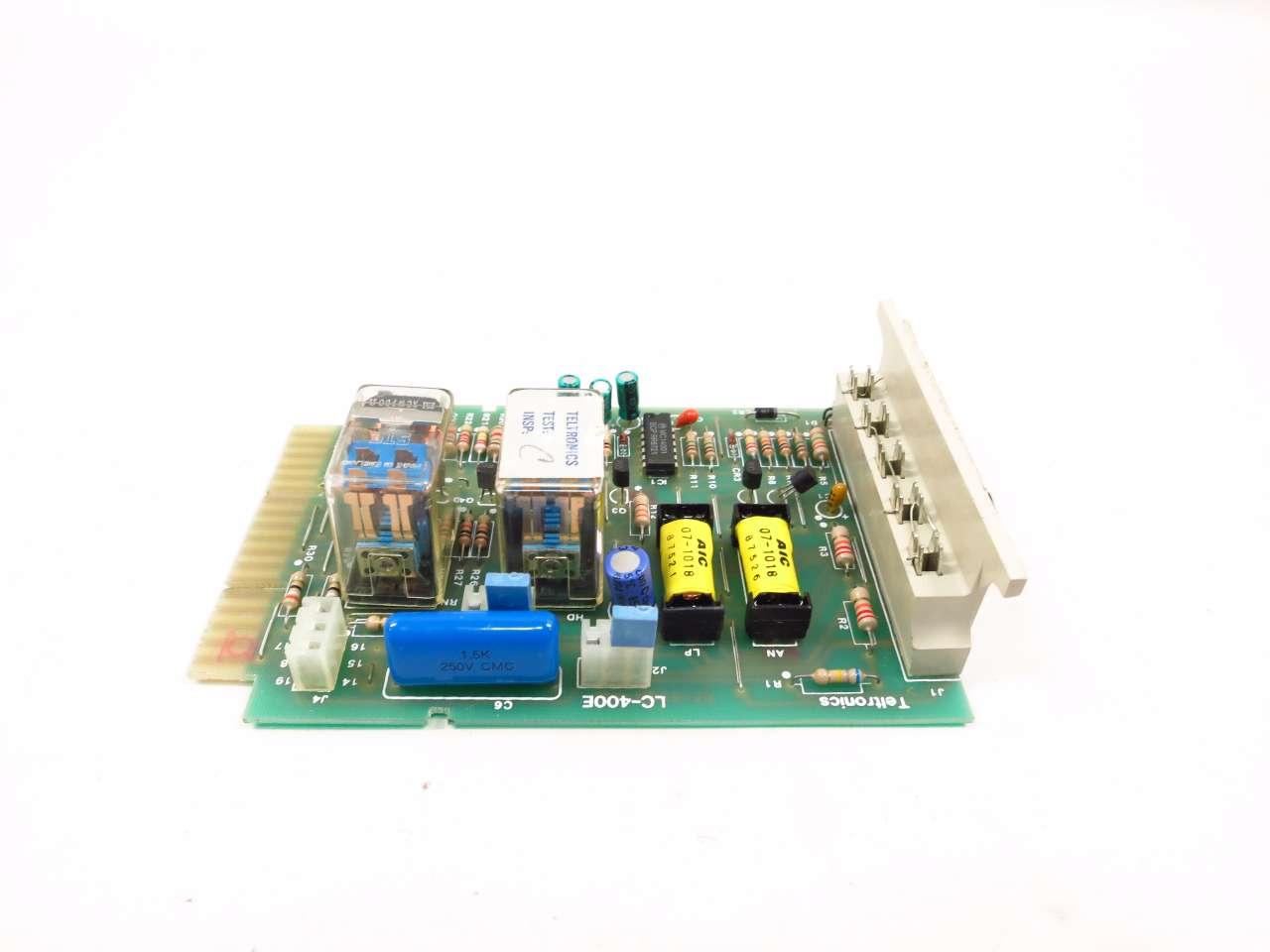 Lot 4 Teltronics LC-400E Brand-rex Pcb Circuit Board 
