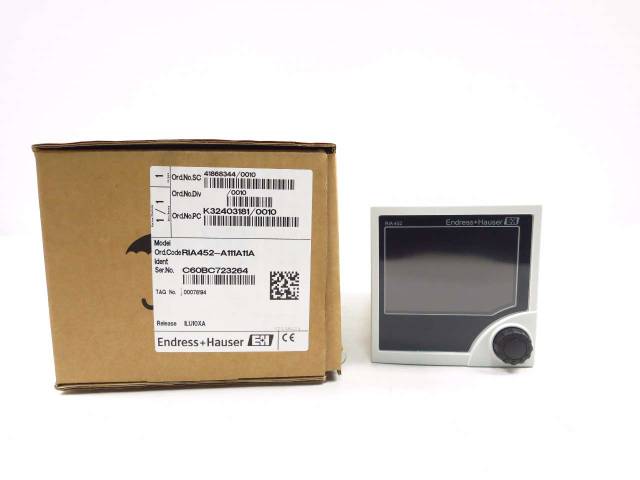 Endress Hauser Ria452 A111a11a Process Display