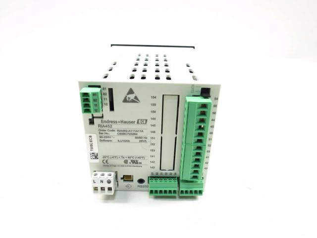 Endress Hauser Ria452 A111a11a Process Display Pump Control D523986