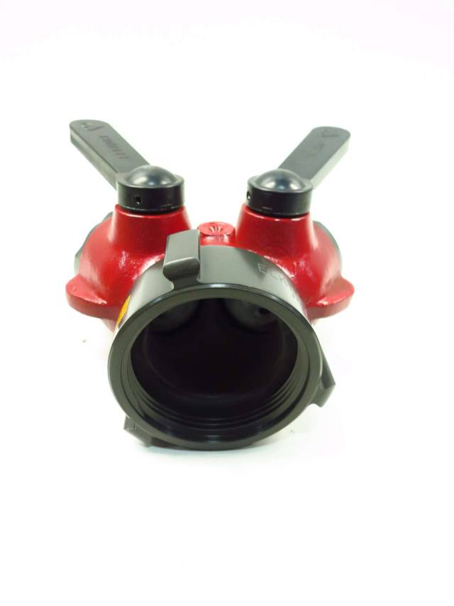 ELKHART PRODUCTS B100A GATED WYE BALL VALVE 11/2 X 21/2 IN NST D524656