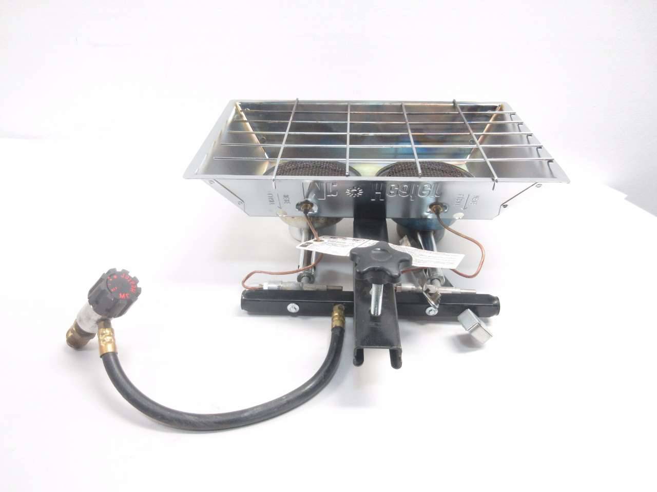 Mr Heater MH24T Double Burner Propane Heater 8000-28000btu/hr D526398