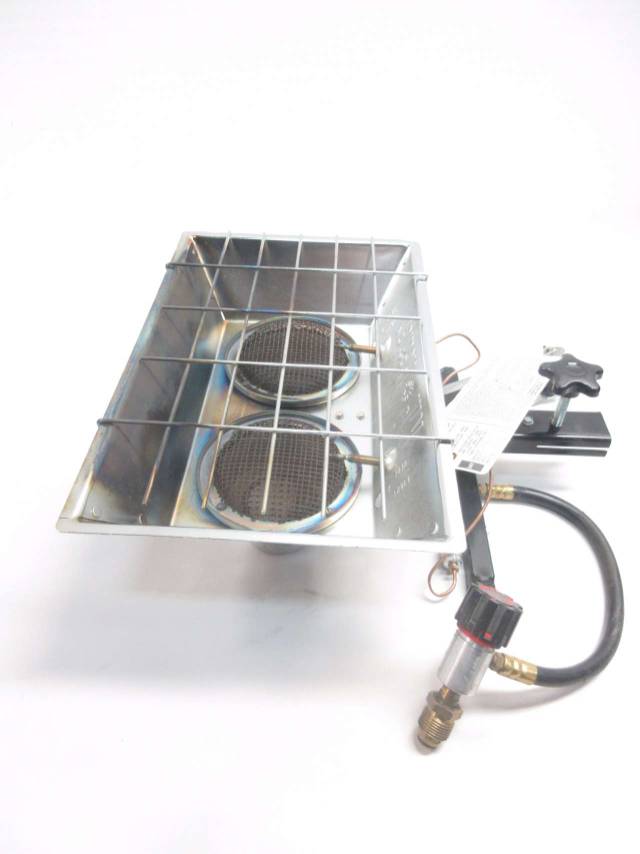 MR HEATER MH24T DOUBLE BURNER PROPANE HEATER 800028000BTU/HR D526398