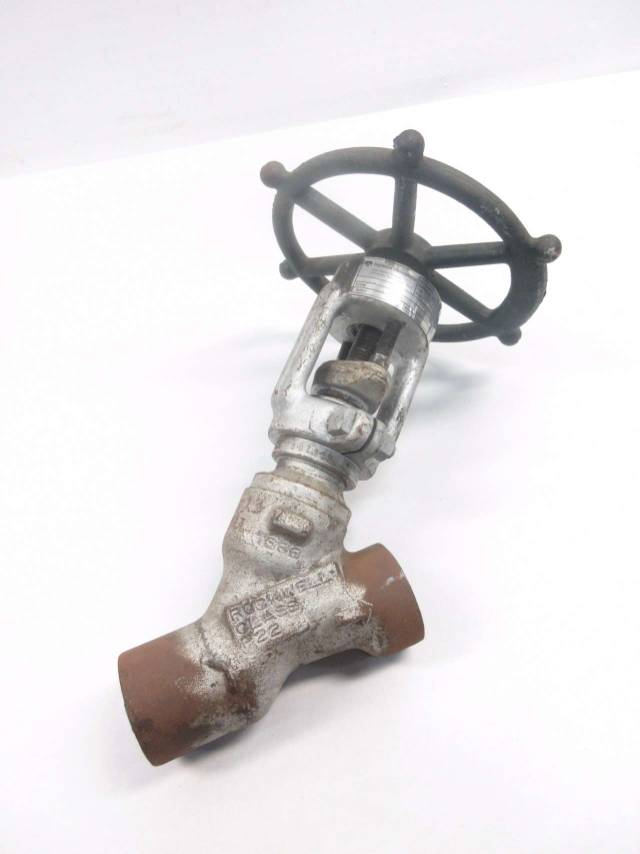 ROCKWELLEDWARD B66124 UNIVALVE 1IN 2680 ANGLE BODY GLOBE VALVE D526731