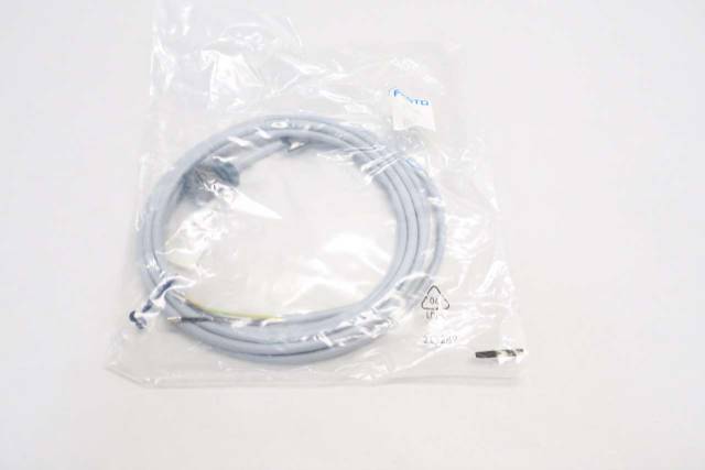 FESTO 151688 KMEB-1-24-2.5-LED SOCKET CONNECTOR CABLE-WIRE D527922