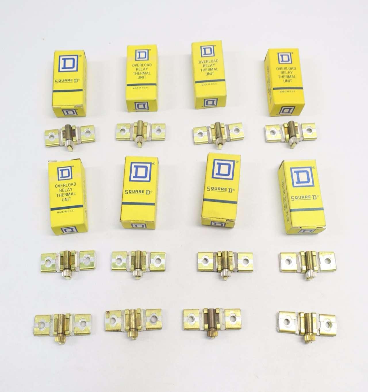SQUARE D OVERLOAD RELAY THERMAL UNITS B0.92 B092 NEW 5 