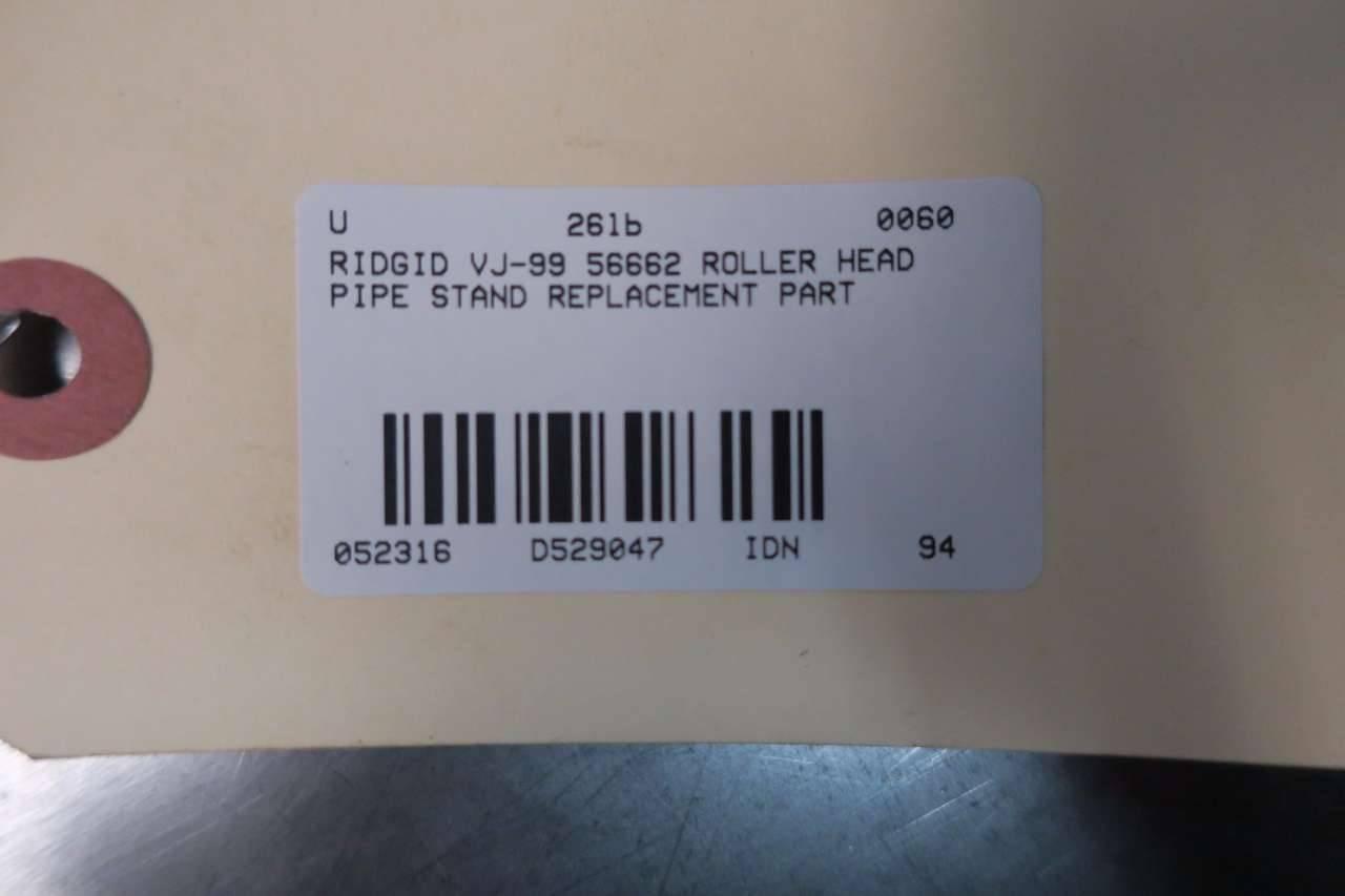 Ridgid Vj 99 Roller Head Pipe Stand D