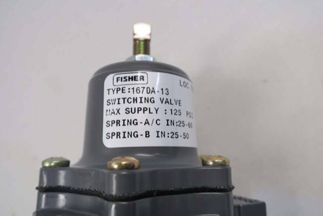 Fisher 167da 13 Pneumatic Switching Valve 14 In Npt D529285