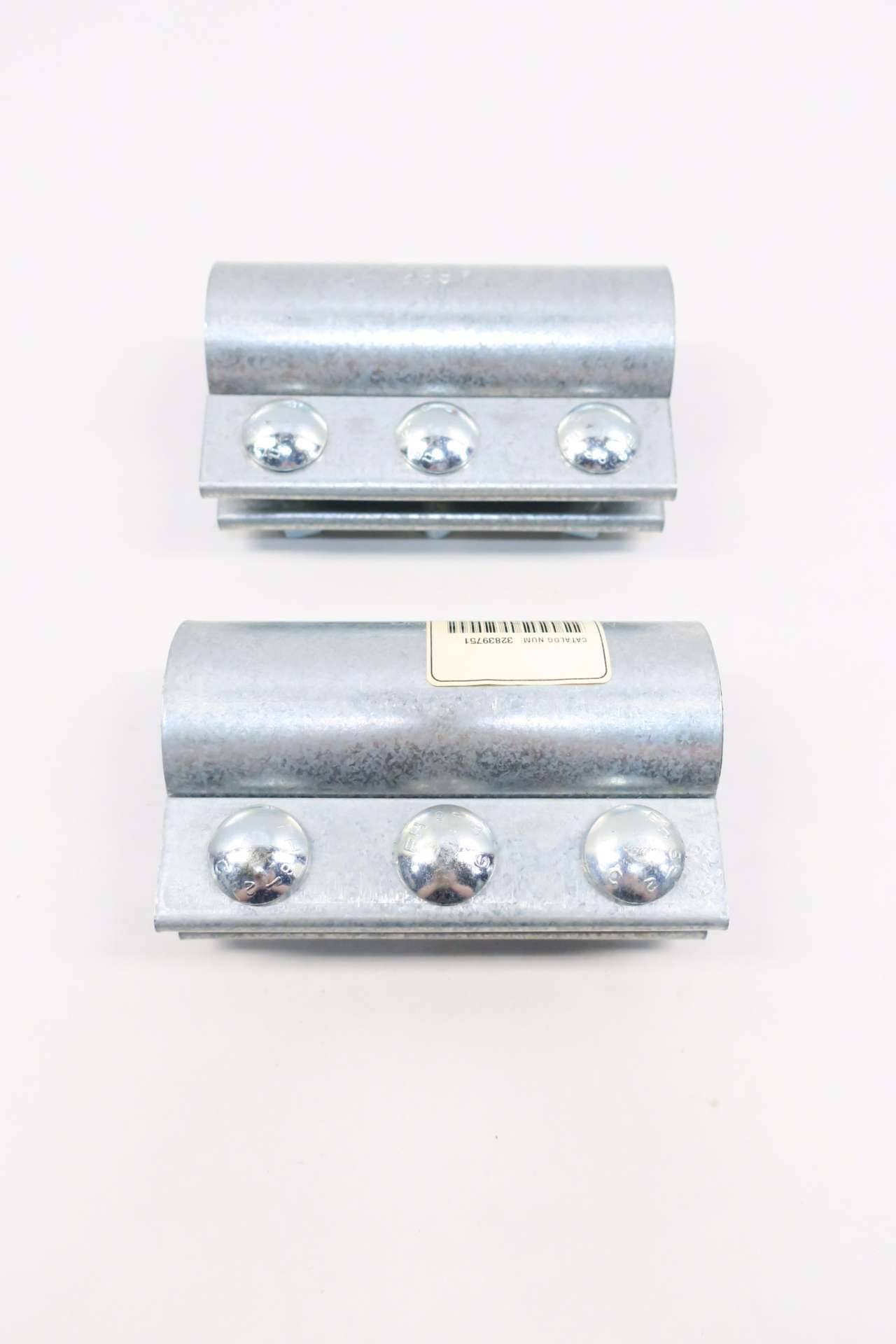 Lot 2 New Morris Coupling 2-3C-OD 50.8mm Od 6 In Length Pipe Coupling