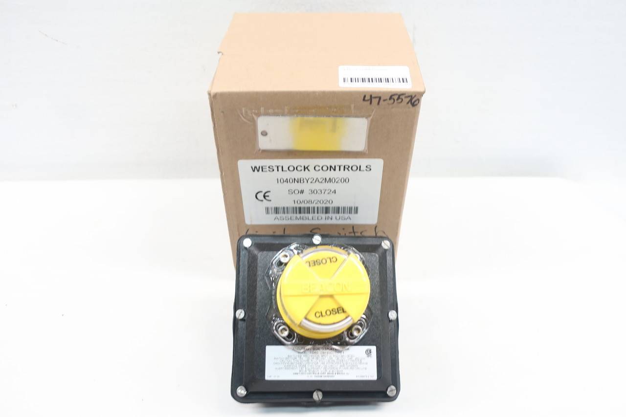 Westlock 1040NBY2A2M0200 Valve Position Indicator 125/250vac