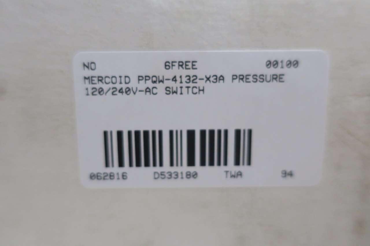 Details about   Mercoid Control Type PPQW-4132 R X3A 937-075-40 NIB 