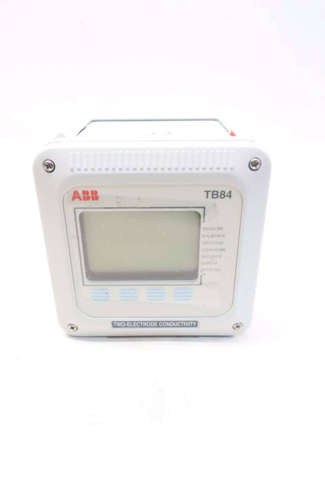 ABB TB84TE2000301 TB84 110240VAC CONDUCTIVITY ANALYZER D534865
