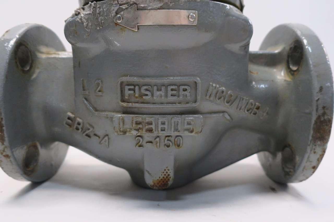 Fisher EBZ-A Ez Wcc/wcb 2 In 150 Steel Flanged Control Valve D536292