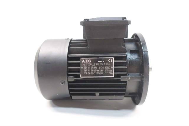 AEG AM 71Z BA4 0.60HP 265/460V-AC 1690RPM 3PH AC ELECTRIC MOTOR D536776