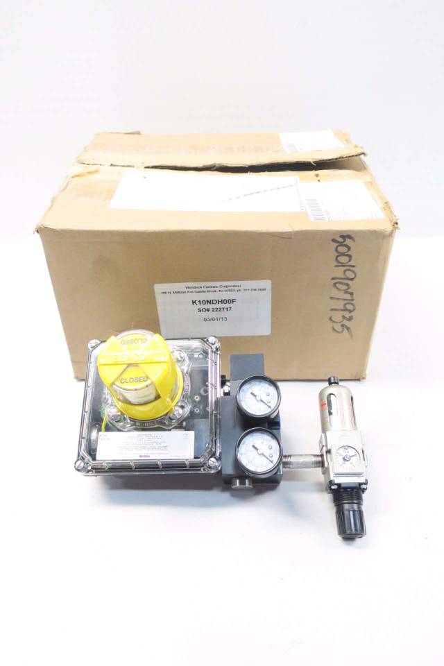WESTLOCK K10NDH00F PNEUMATIC VALVE POSITIONER D536923