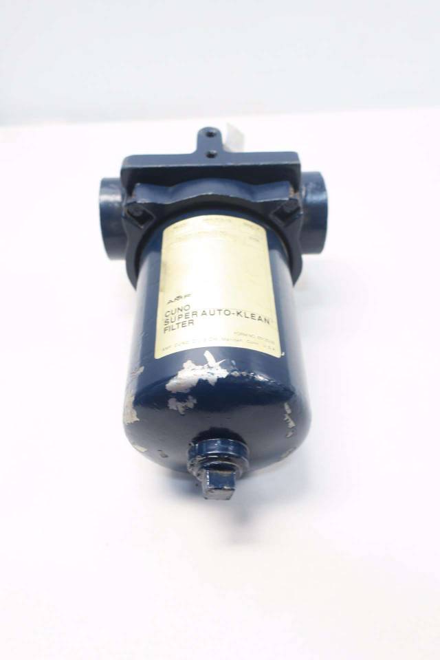 AMF CUNO EGS 1283821500015 AUTOKLEAN 125PSI 1IN NPT FILTER D537032