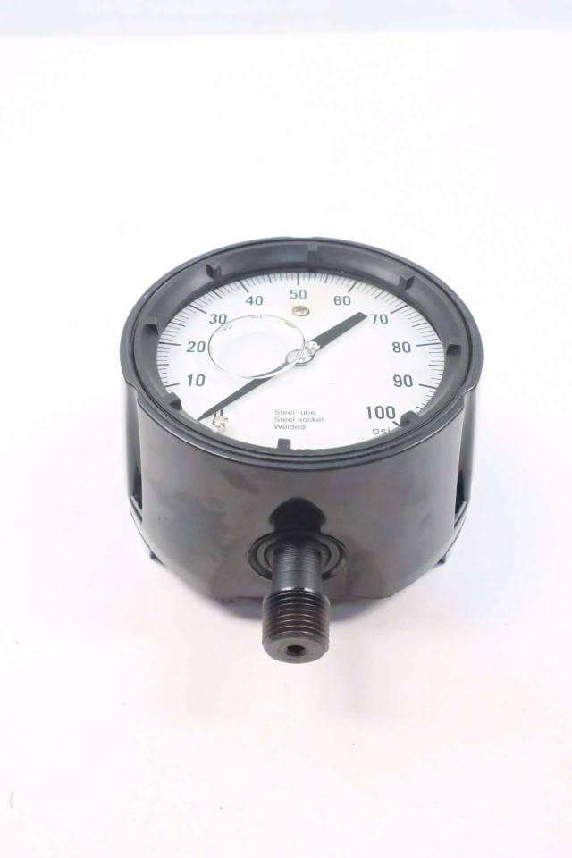ASHCROFT 451279BSL04L100 DURAGAUGE 0100PSI PRESSURE GAUGE D537537