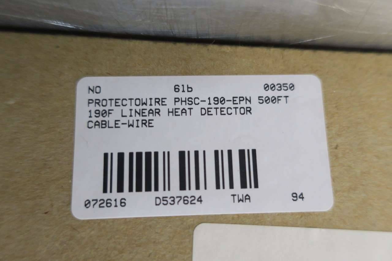 Protectowire, Linear Heat Detector Cable, 500 Feet Century, 59 OFF