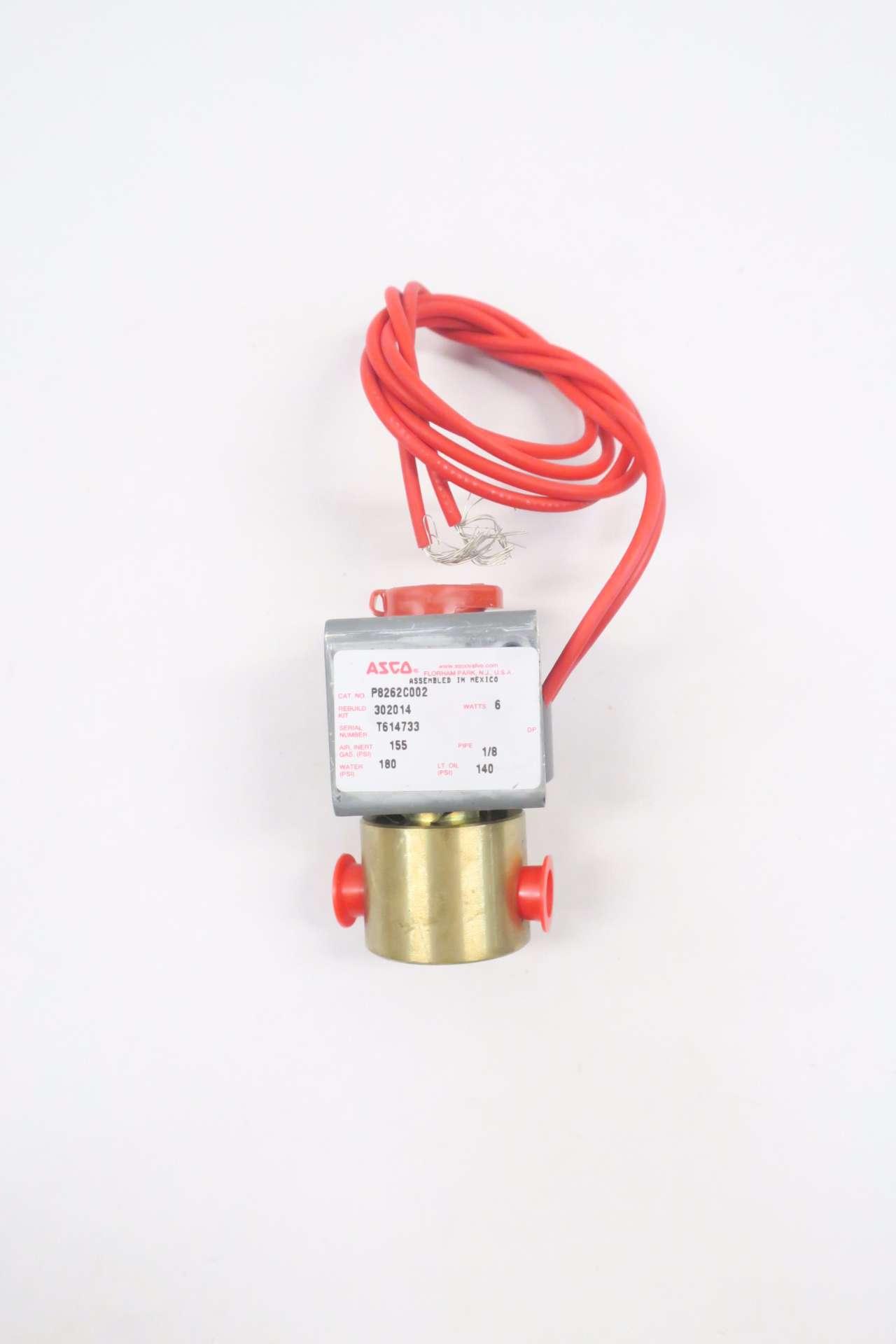 ASCO Red-Hat P262C202 # K R8B 9492 valve 