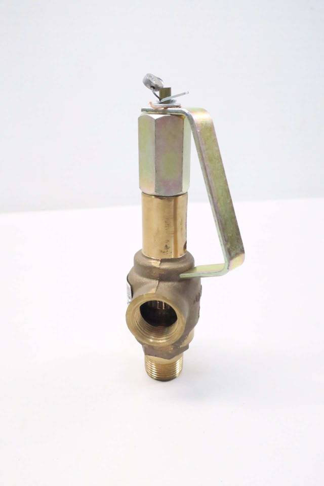 JAYCO TD 110PSI 3/4 IN NPT 222CFM BRONZE THREADED RELIEF VALVE D538635