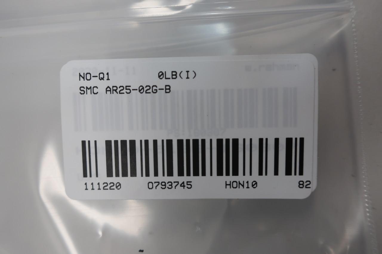 Smc AR2500-02G Pneumatic Regulator 1/4in Npt 0.05-0.85mpa 