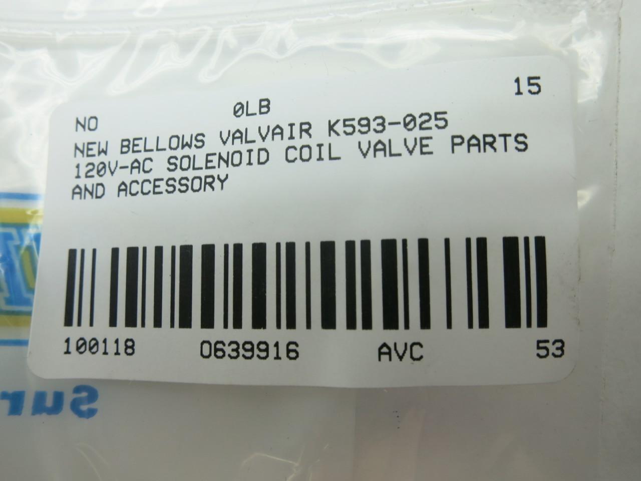 Details about   Bellows K593-025 Coil K593025 