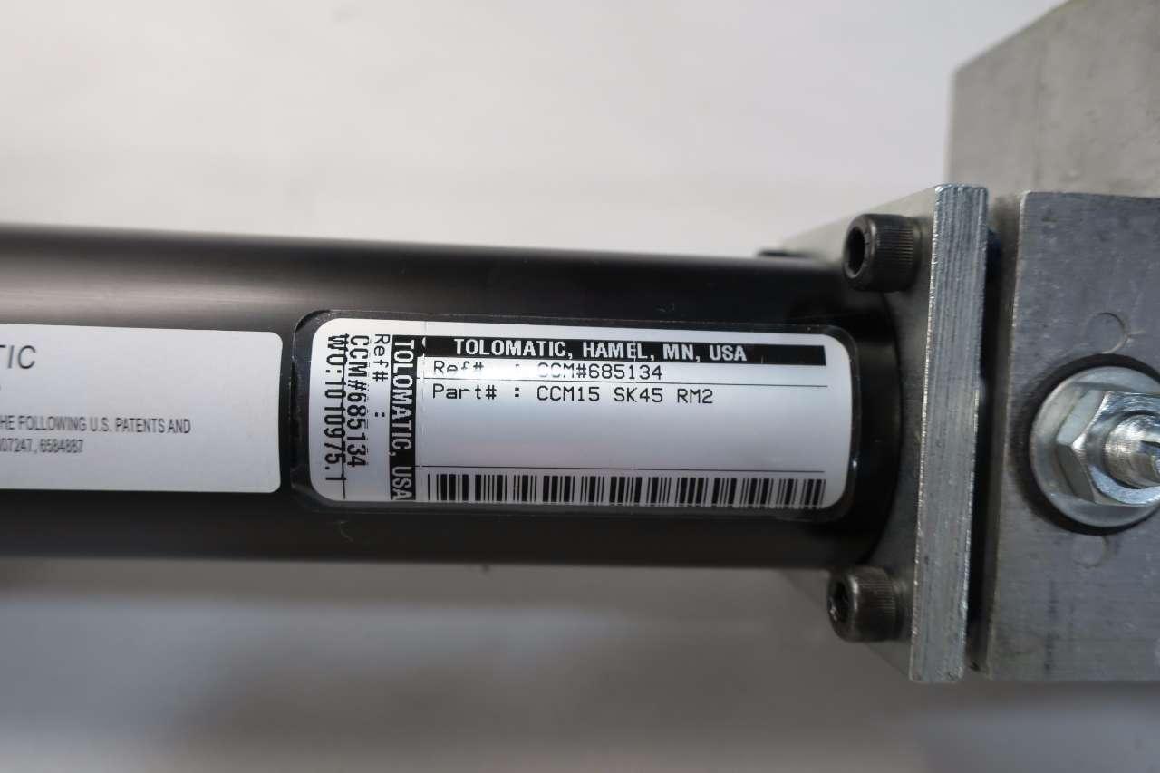 1/8" NPT Details about   Tolomatic SA10 SK16 HG Pneumatic Cable Cylinder Actuator 16" Stroke 