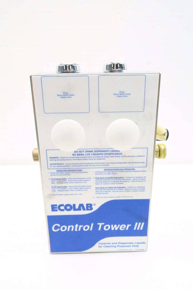 ECOLAB E92291343 CONTROL TOWER III LIQUID DISPENSER D543083
